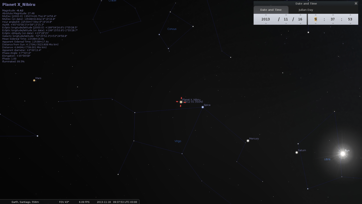 Comète Ison-Syst Px